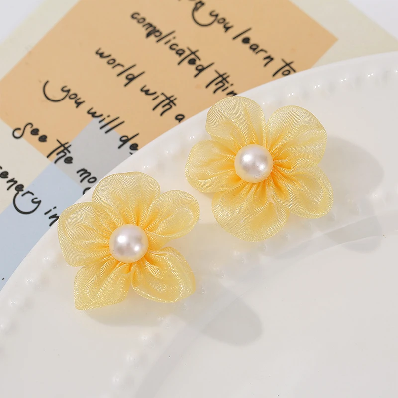 100 STKS Parel Garen Bloem App - Applique Patch Flower recensie en prijs