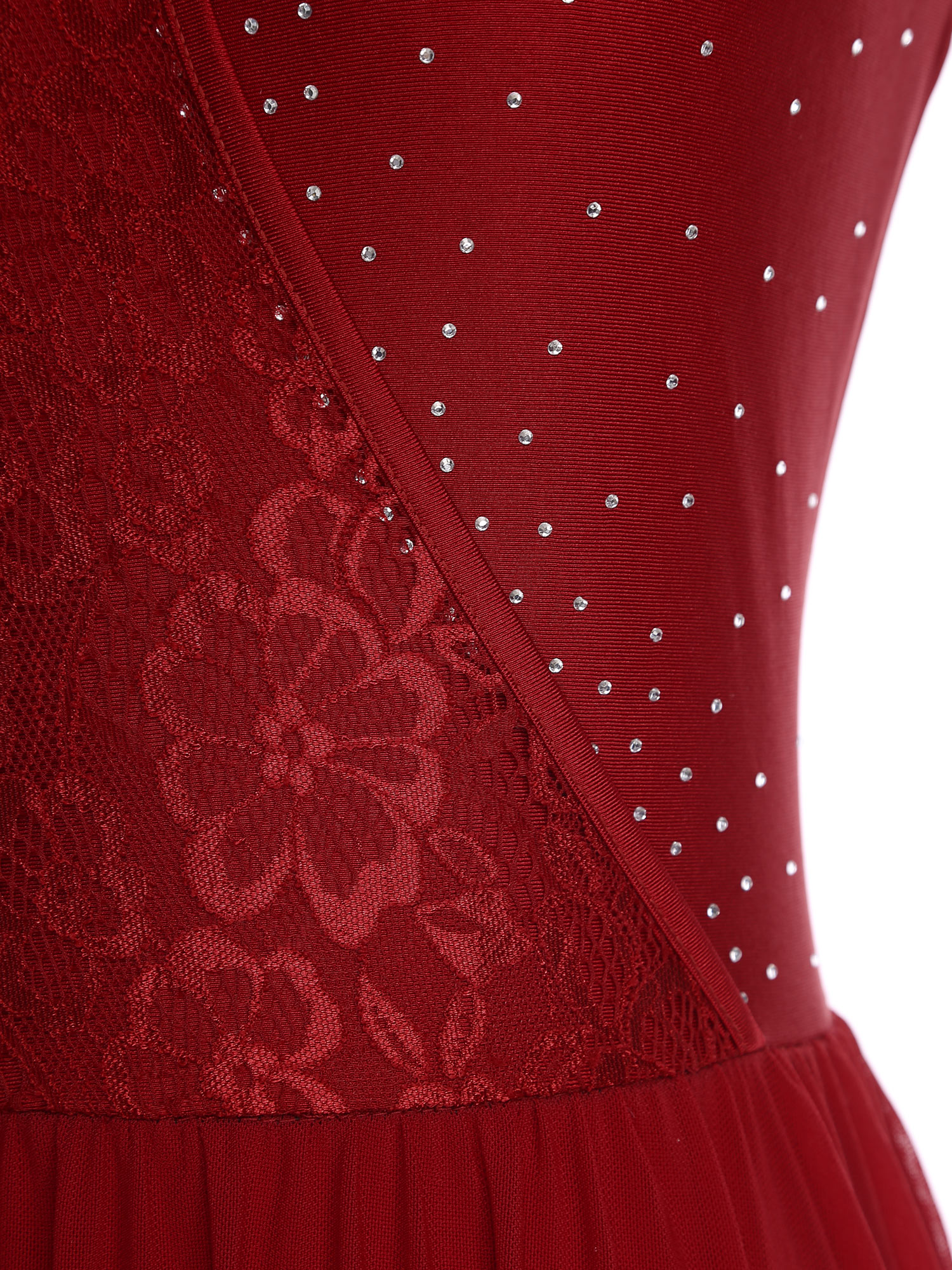 Vrouwen Lyrische Dansjurk Bloe - Rhinestone Banding Trim recensie en prijs