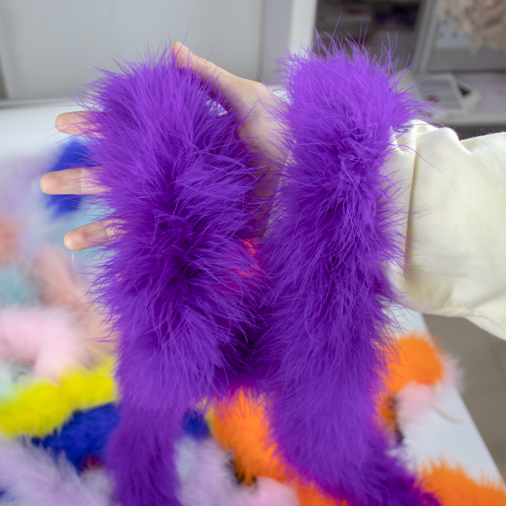 Podiumkostuum verenboa 2M kalk - Feather Trim Marabou recensie en prijs