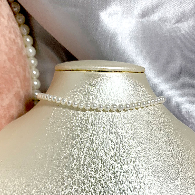 Elegante 4Mm Shell Parel Ketti - Pearl Trim Chain recensie en prijs