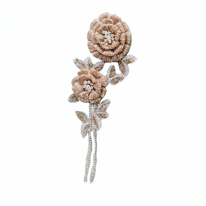NIEUWE veelkleurige handgemaak - Applique Patch Flower recensie en prijs