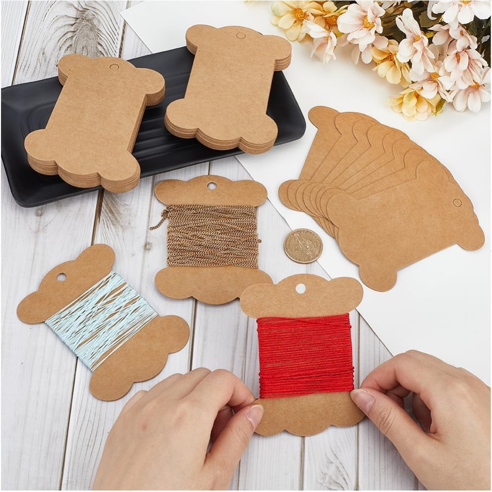 80 Stuks Borduurgaren Kartonne - Organza Ribbon Spool recensie en prijs