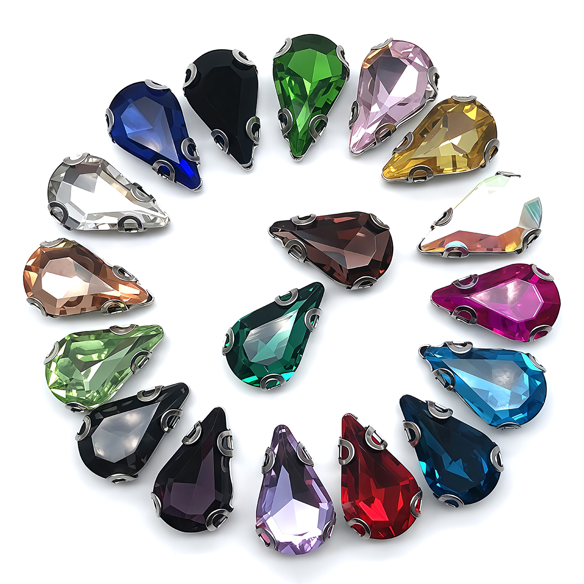 Waterdruppel Kristalglas Steen - Sew On Rhinestone recensie en prijs