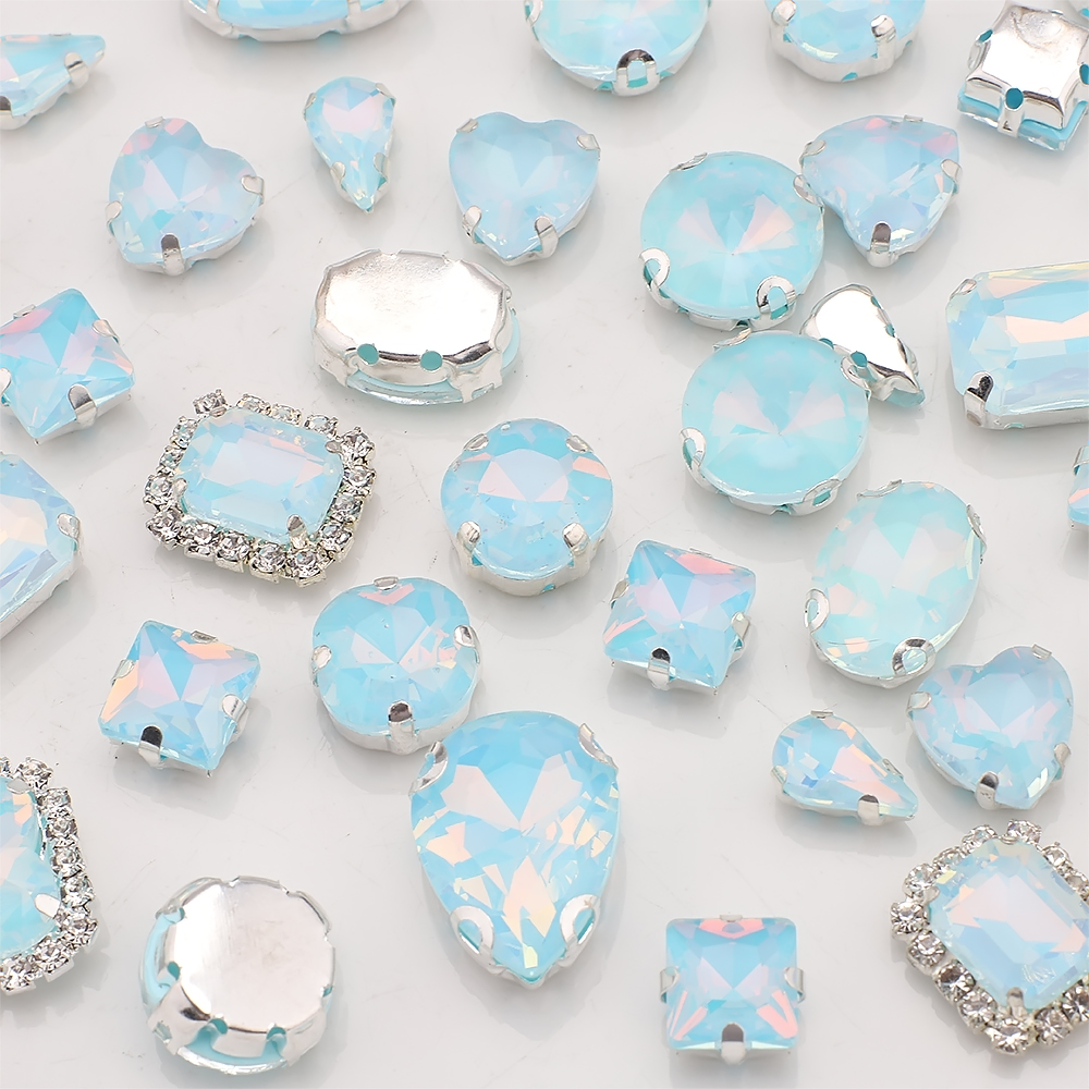 40 Stks/zak Mix Vorm Opaal Gla - Sew On Rhinestone recensie en prijs