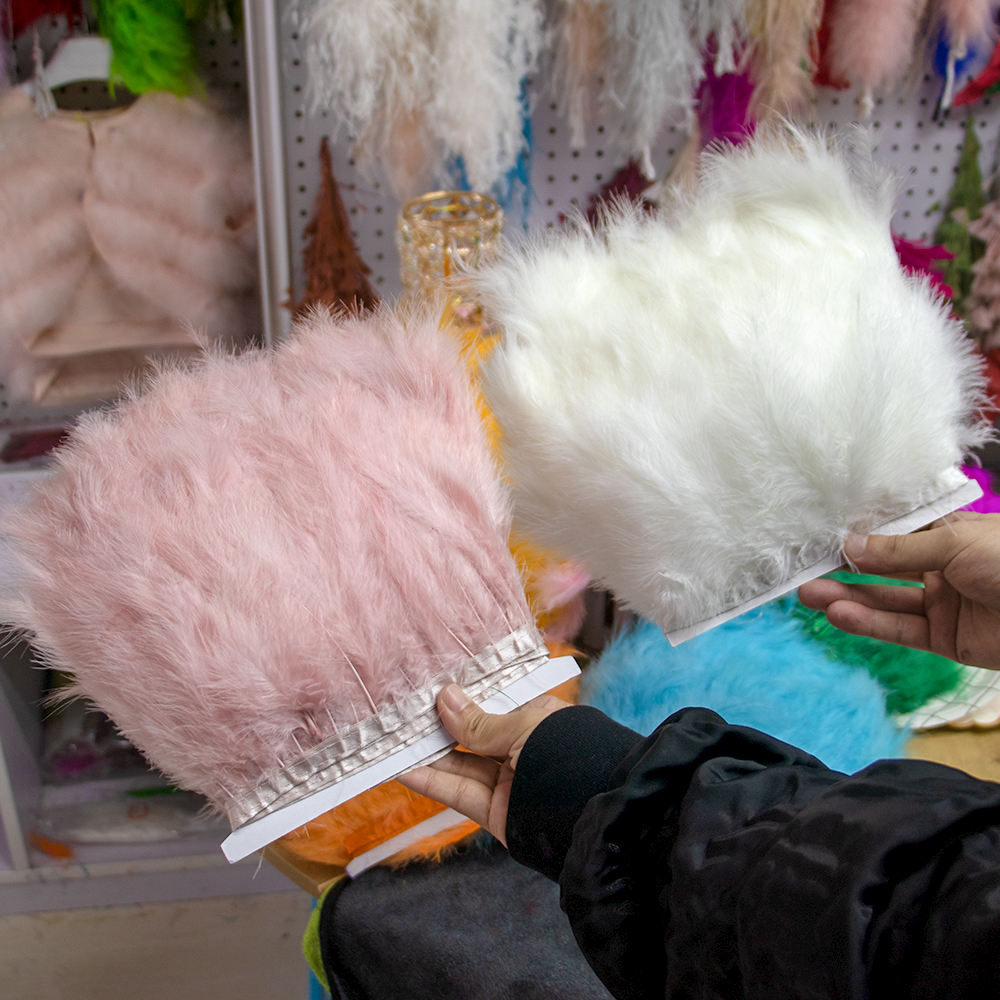 1M Pluizige Kalkoen Maraboe Ve - Feather Trim Marabou recensie en prijs