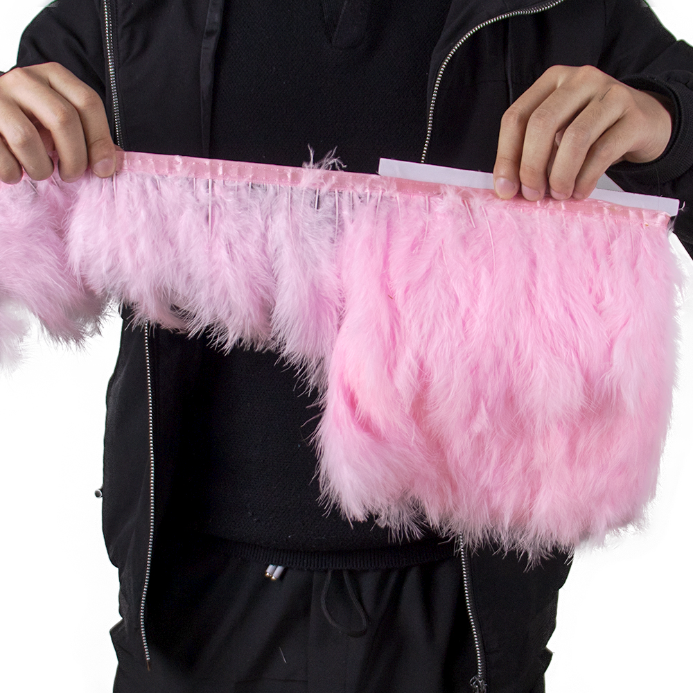 1M Pluizige Kalkoen Maraboe Ve - Feather Trim Marabou recensie en prijs
