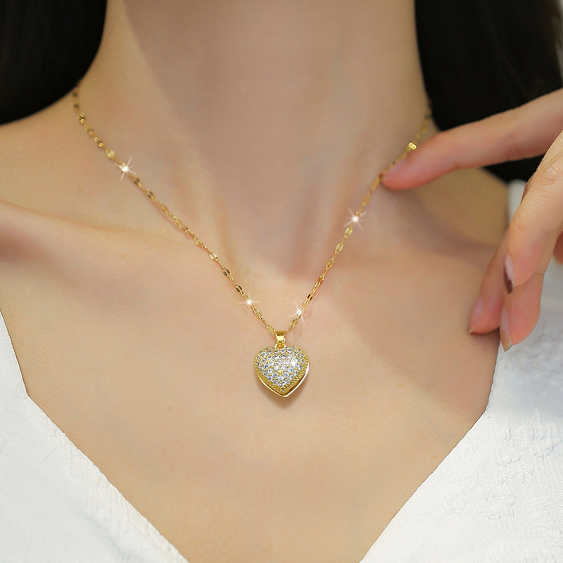ZAKOL Koreaanse lichte luxe sc - Pearl Trim Chain recensie en prijs
