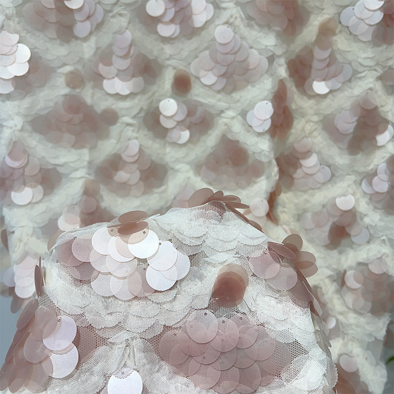 Mesh Basisdoek Pailletten Bord - Crystal Mesh Fabric recensie en prijs