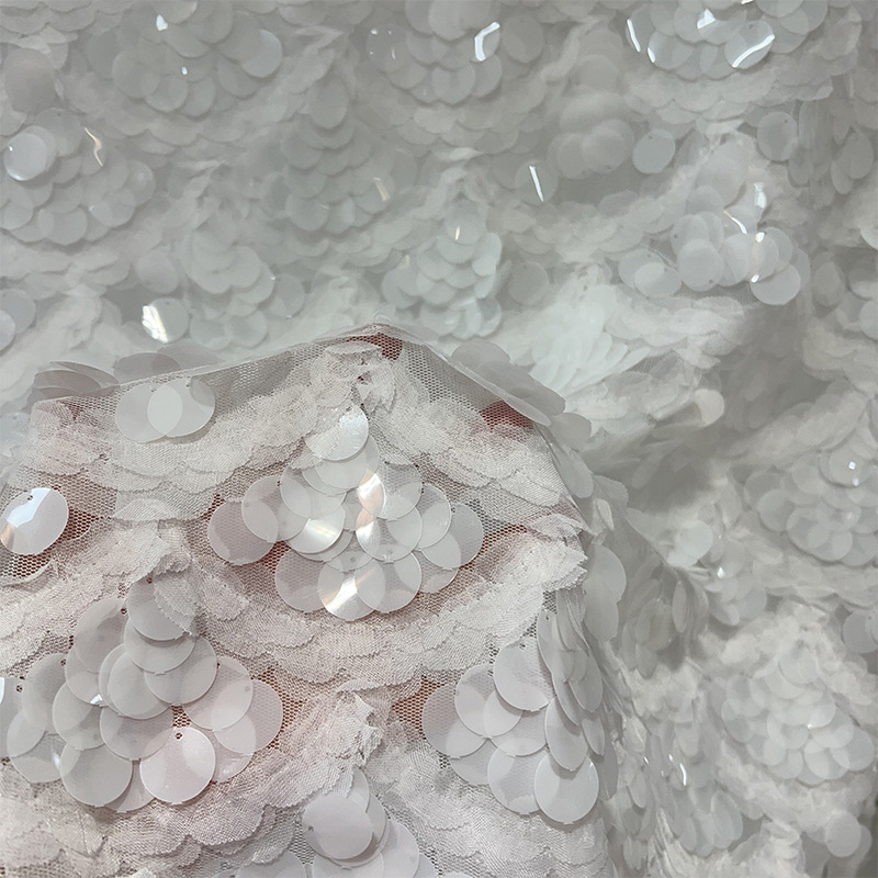 Mesh Basisdoek Pailletten Bord - Crystal Mesh Fabric recensie en prijs