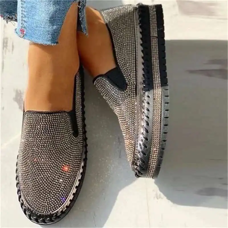 Vrouwen Flats Strass Bling Naa - Sew On Rhinestone recensie en prijs
