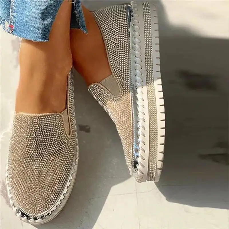Vrouwen Flats Strass Bling Naa - Sew On Rhinestone recensie en prijs