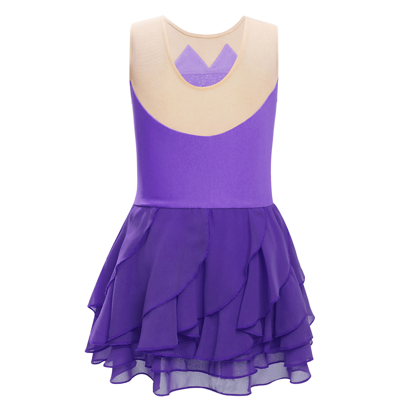 Meisjes Mesh Kunstschaatsen Ju - Rhinestone Banding Trim recensie en prijs