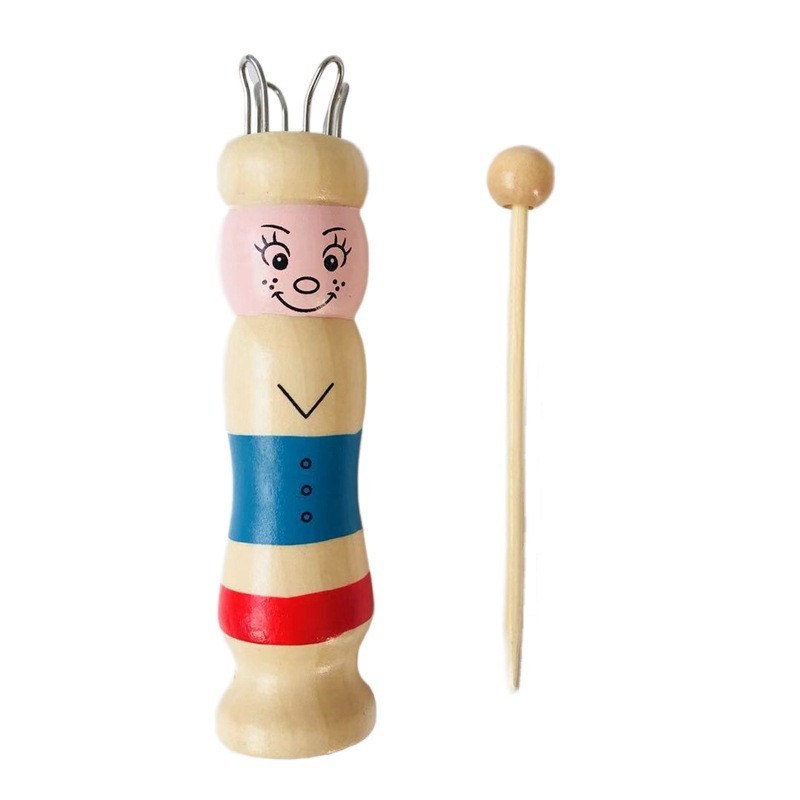 Houten poppen Franse breinaald - Pom Pom Maker Tool recensie en prijs