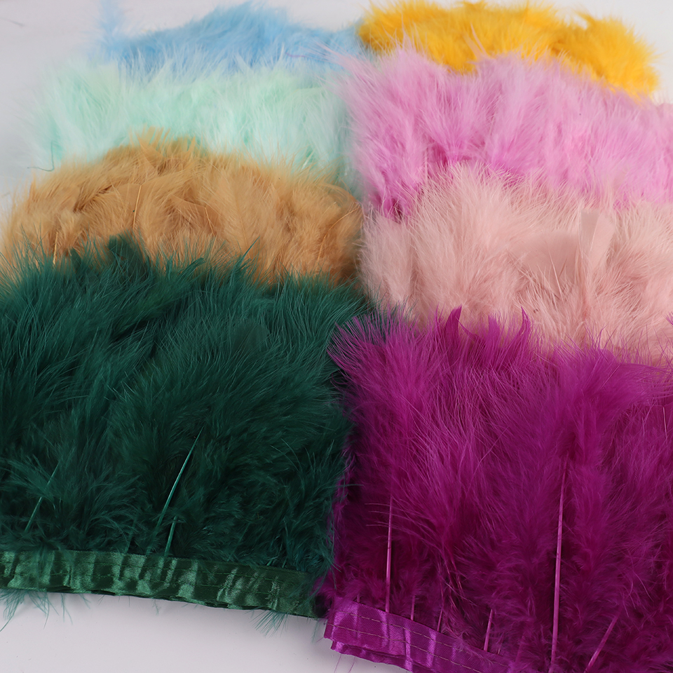 10 meter natuurlijke kalkoen m - Feather Trim Marabou recensie en prijs