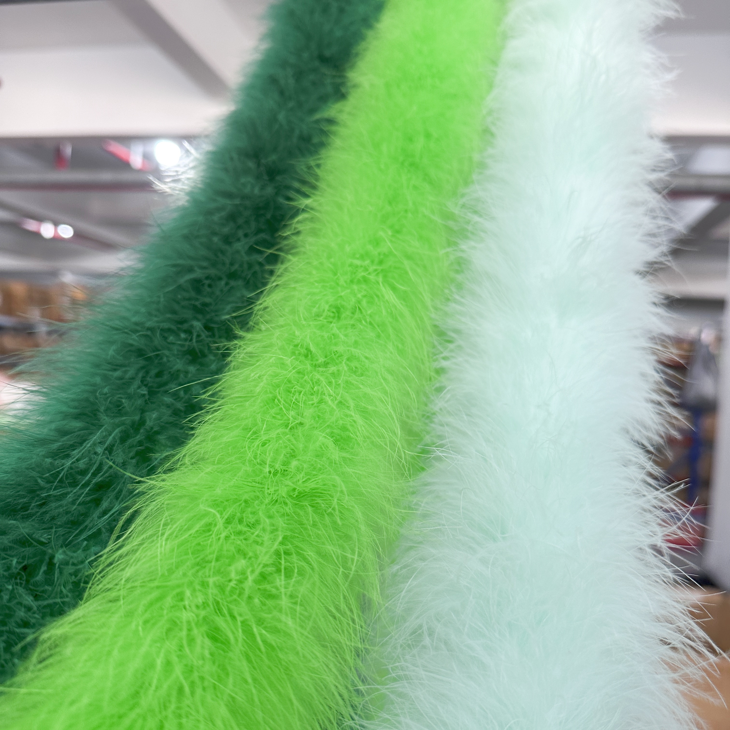 Natuurlijke Marabou verenbies  - Feather Trim Marabou recensie en prijs