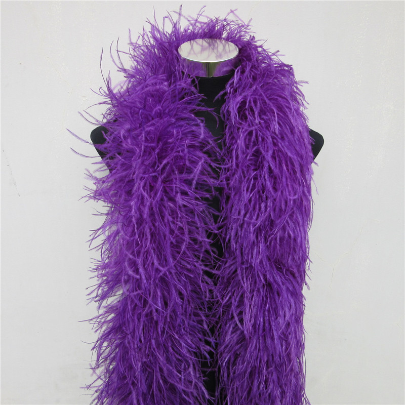 2 meter 6-laags witte natuurli - Feather Trim Marabou recensie en prijs