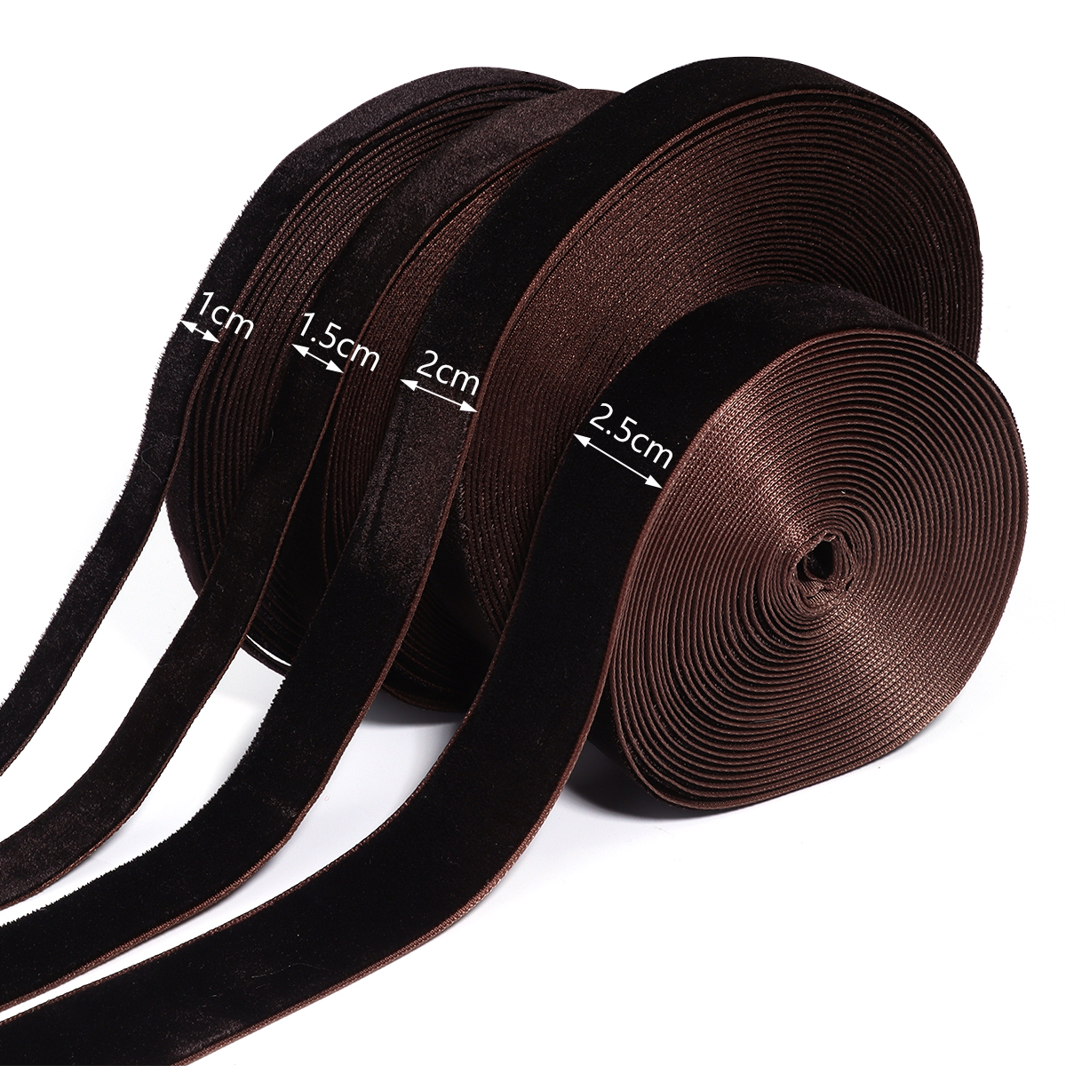5-10 yards/roll Fluwelen Linte - Velvet Ribbon Roll recensie en prijs