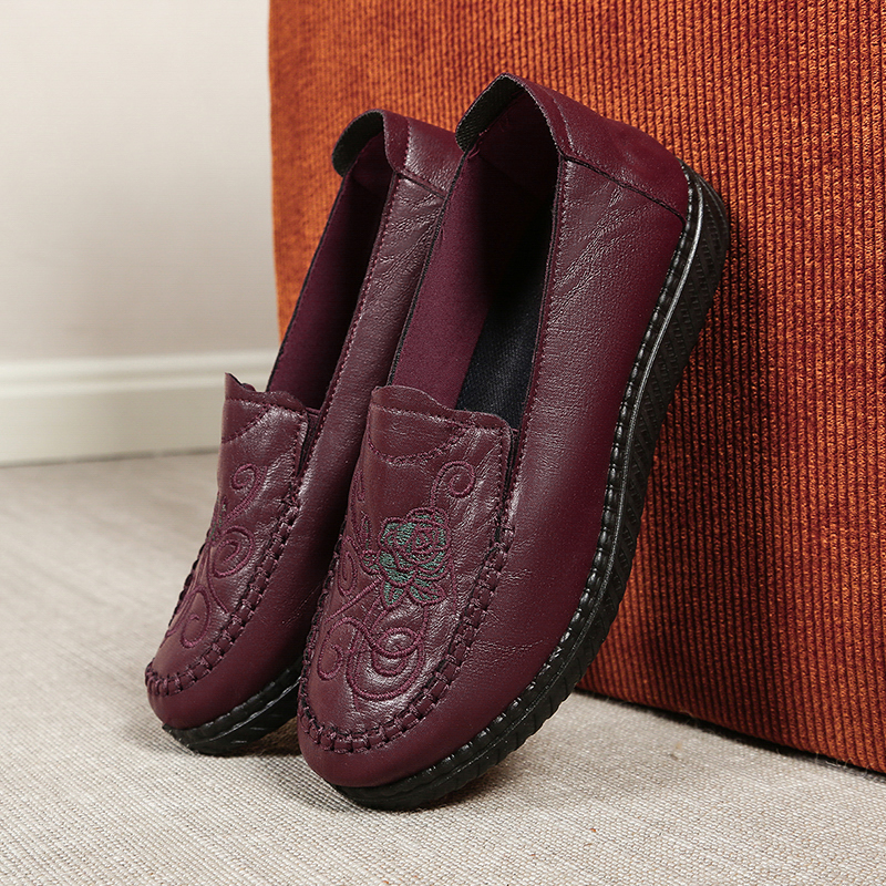 Vintage loafers met geborduurd - Embroidery Embellishments recensie en prijs