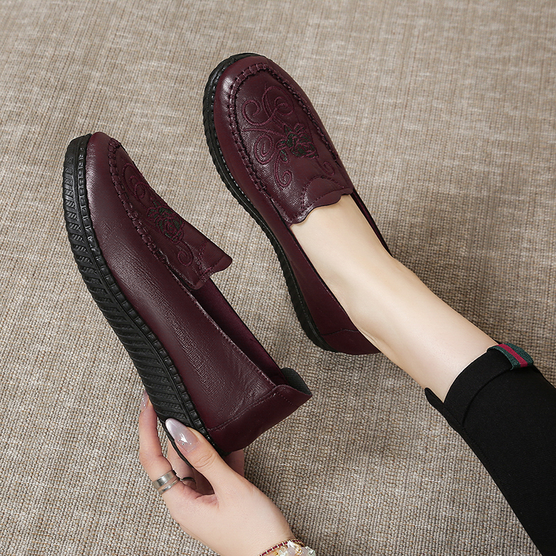 Vintage loafers met geborduurd - Embroidery Embellishments recensie en prijs