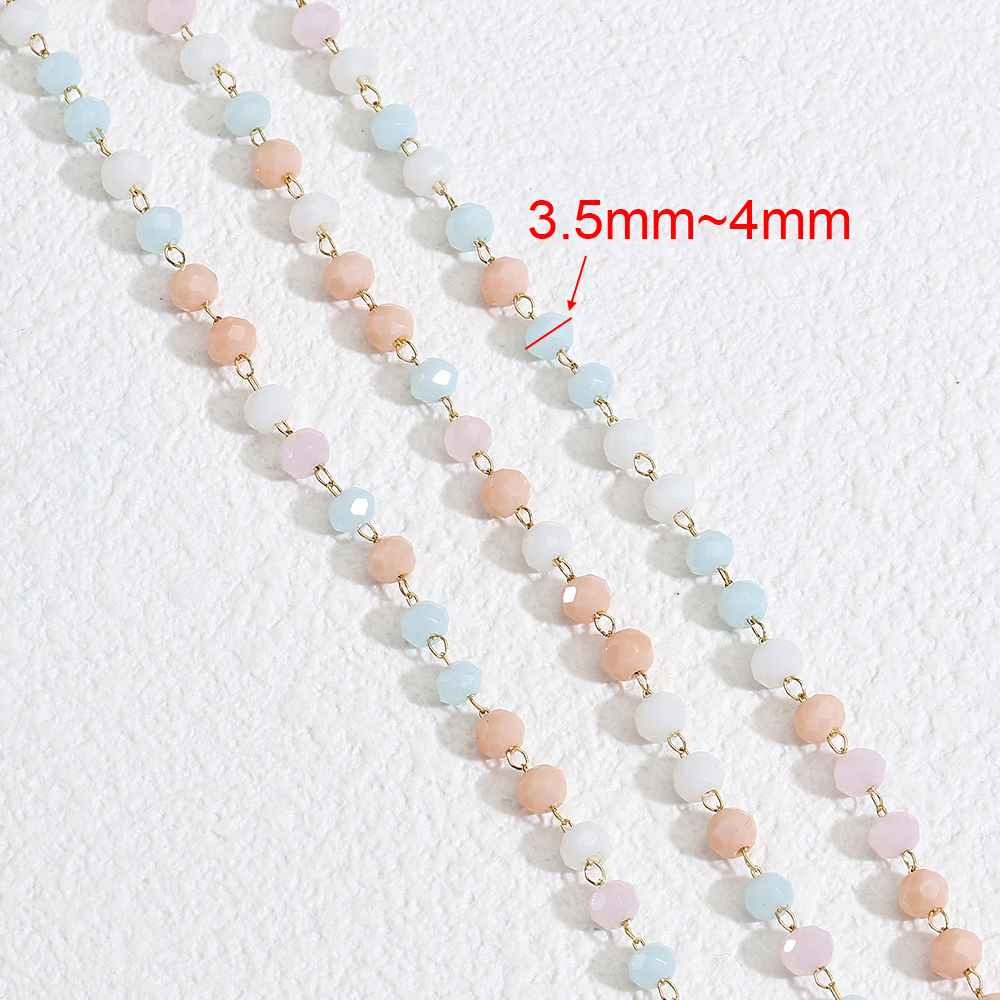 1Meter Roestvrij Staal Kristal - Pearl Trim Chain recensie en prijs