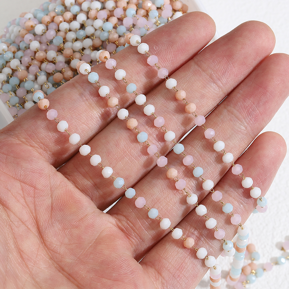 1Meter Roestvrij Staal Kristal - Pearl Trim Chain recensie en prijs