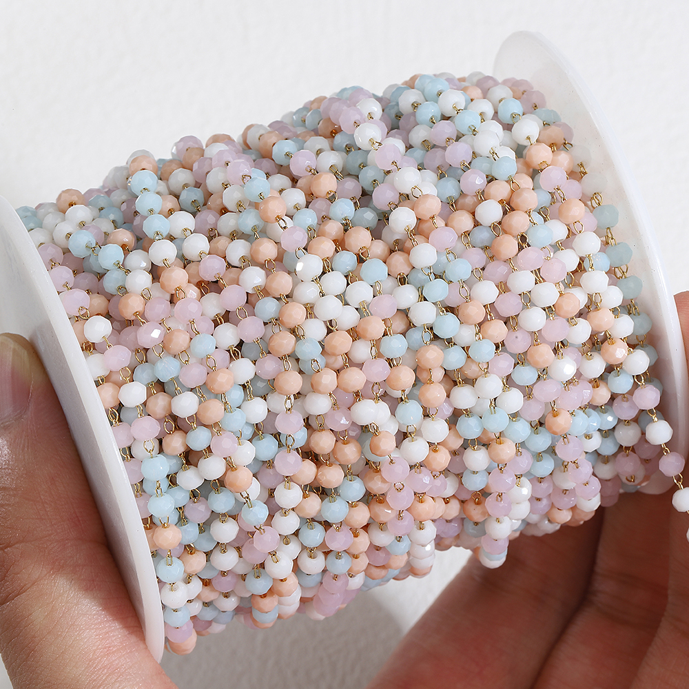 1Meter Roestvrij Staal Kristal - Pearl Trim Chain recensie en prijs