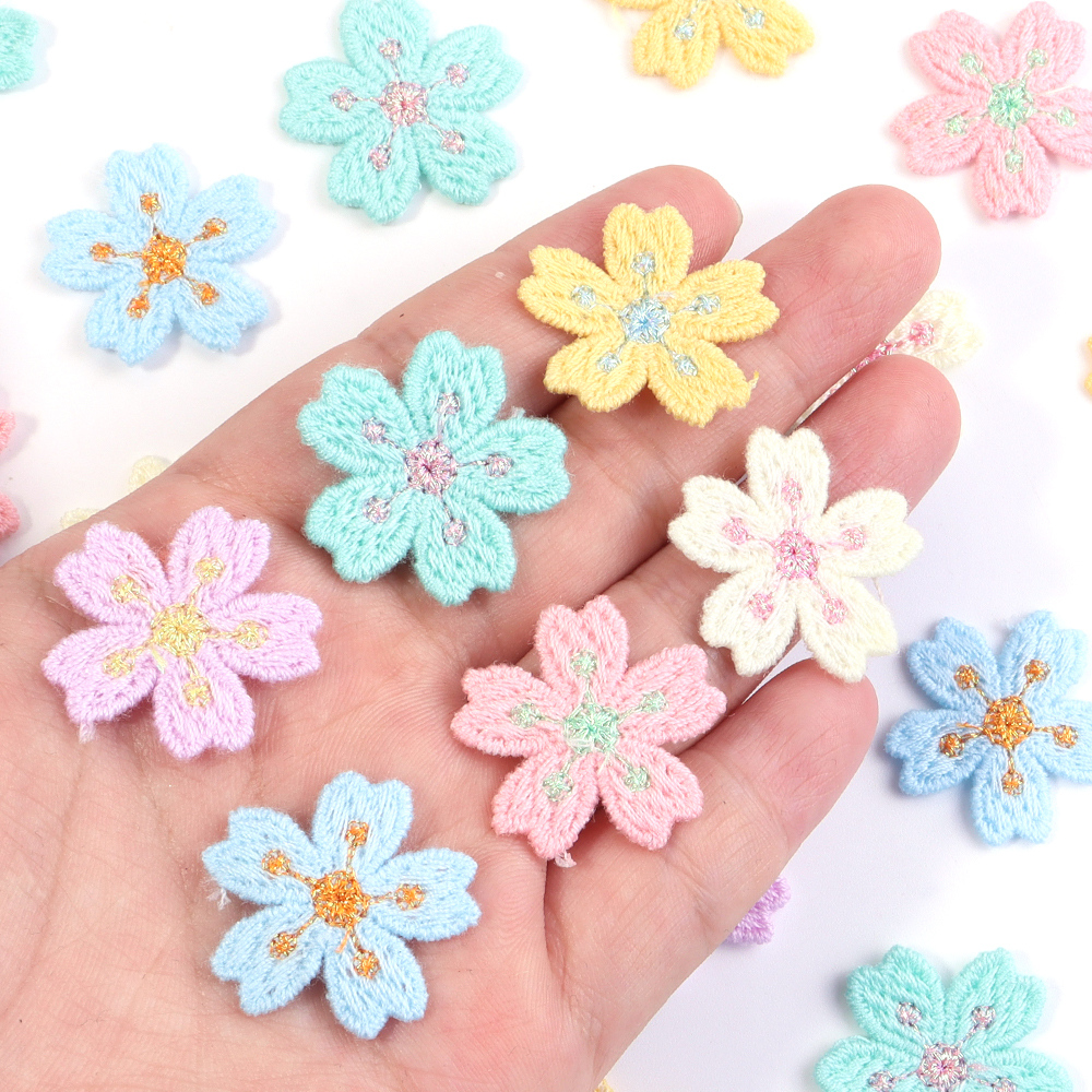 20 stks/partij Kleurrijke 2.4  - Applique Patch Flower recensie en prijs