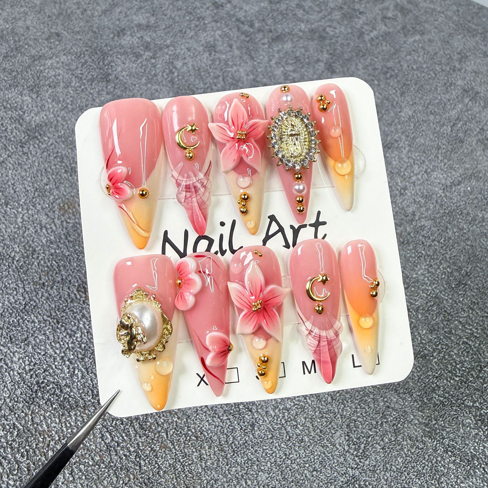 10 stuks retro bloemdesign val - Embroidery Embellishments recensie en prijs