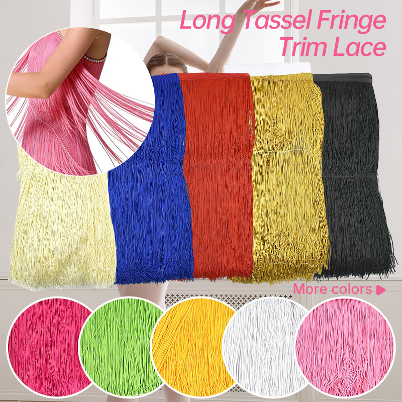 2/5Meter 50cm Lange Franjes Kw - Fringe Ribbon Sewing recensie en prijs