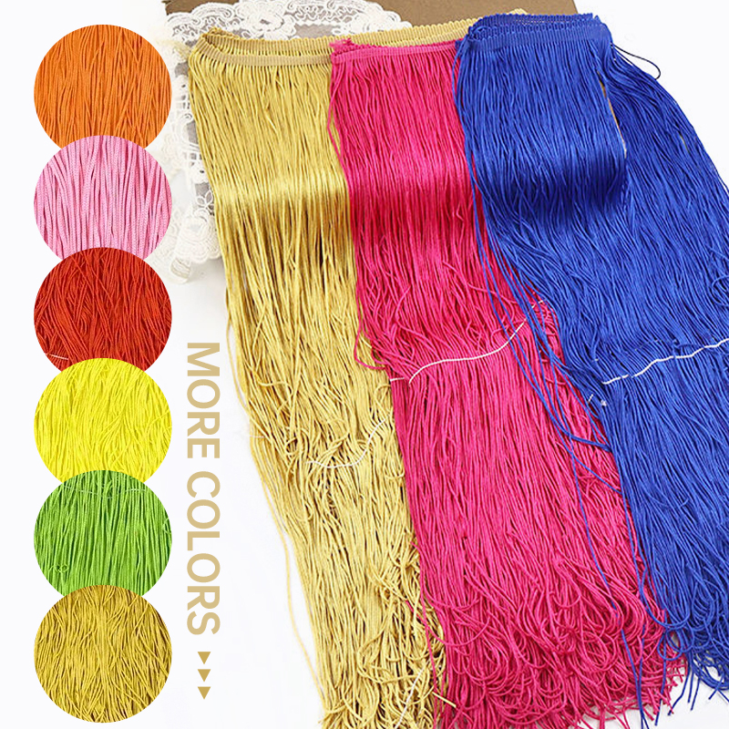 2/5Meter 50cm Lange Franjes Kw - Fringe Ribbon Sewing recensie en prijs
