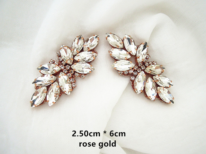 (1Pc) Zilver Goud Strass Bruid - Sew On Rhinestone recensie en prijs